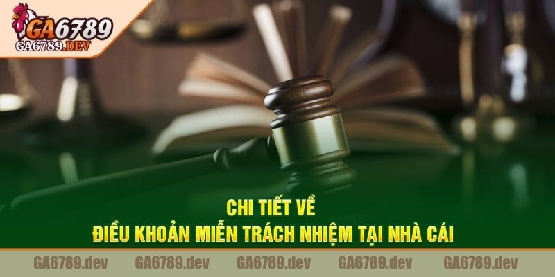 Miễn trừ trách nhiệm GA6789 cập nhật định kỳ